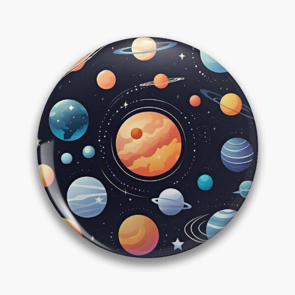 Item preview, Sailing space planets designed and sold by yumi86.