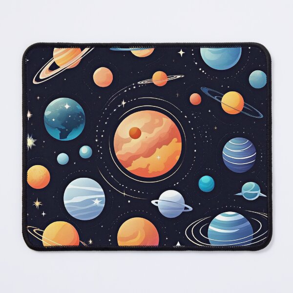 Item preview, Sailing space planets designed and sold by yumi86.