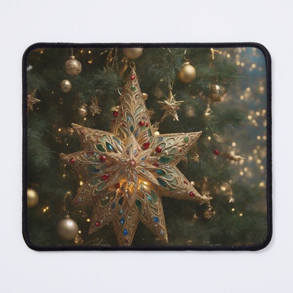 Item preview, Festive Splendor: High-Quality Capture of a Bedazzling Christmas Tree designed and sold by RedArtG09.
