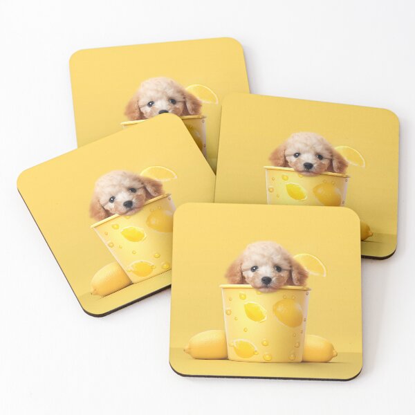 Item preview, “Sunny Pup Sip” designed and sold by Art-Vortex-fr.