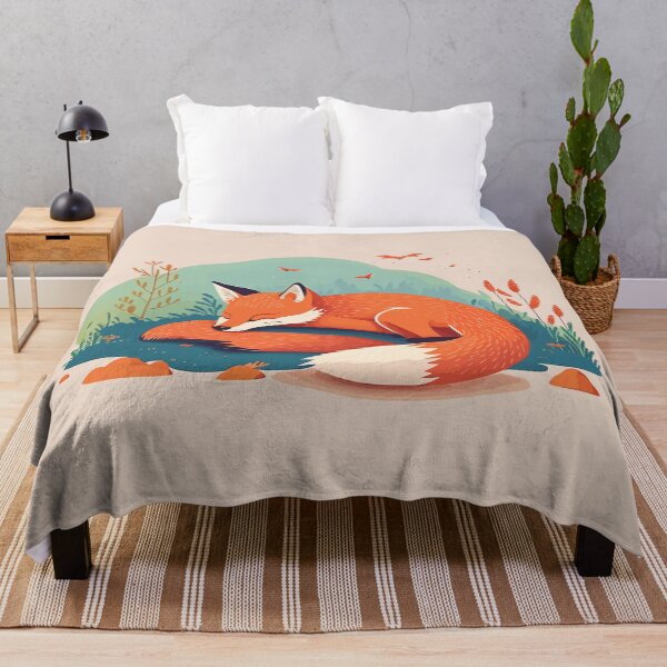 Item preview, Cute Lazy Fox designed and sold by Amir Faysal.