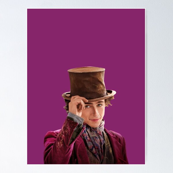 Wonka 2023 Timothee Poster for Sale by UrFavouriteShop