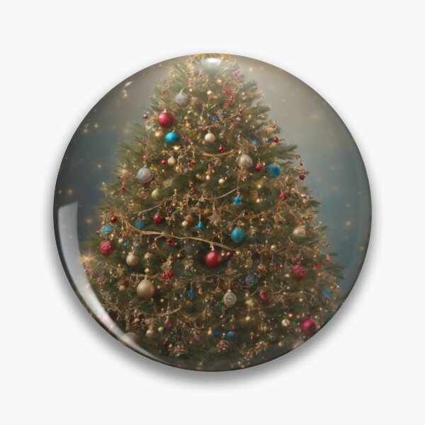 Item preview, Golden Starlight: A Meticulously Decorated Christmas Tree Showcase designed and sold by RedArtG09.