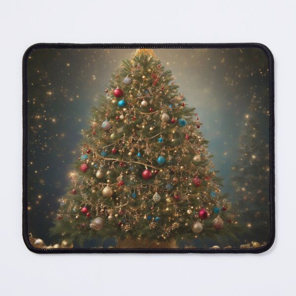 Item preview, Golden Starlight: A Meticulously Decorated Christmas Tree Showcase designed and sold by RedArtG09.