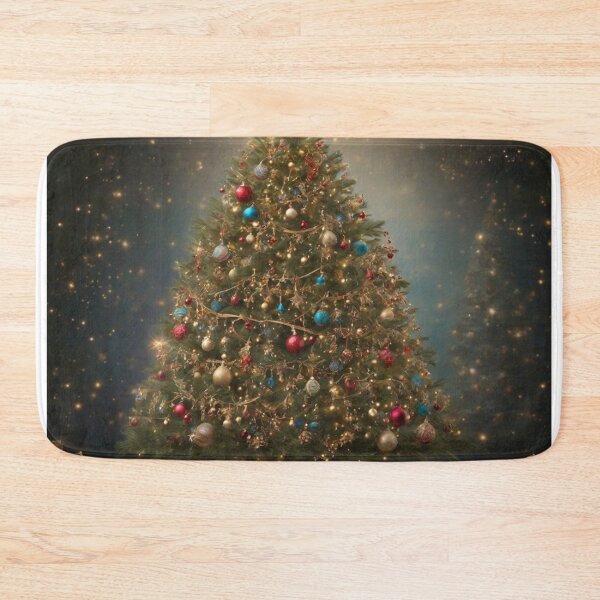 Item preview, Golden Starlight: A Meticulously Decorated Christmas Tree Showcase designed and sold by RedArtG09.