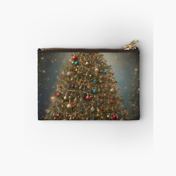 Item preview, Golden Starlight: A Meticulously Decorated Christmas Tree Showcase designed and sold by RedArtG09.