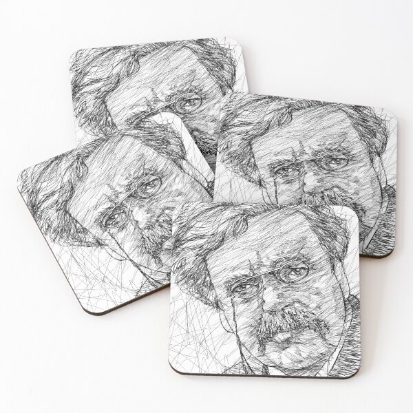 Item preview, G. K. CHESTERTON ink portrait .3 designed and sold by lautir.