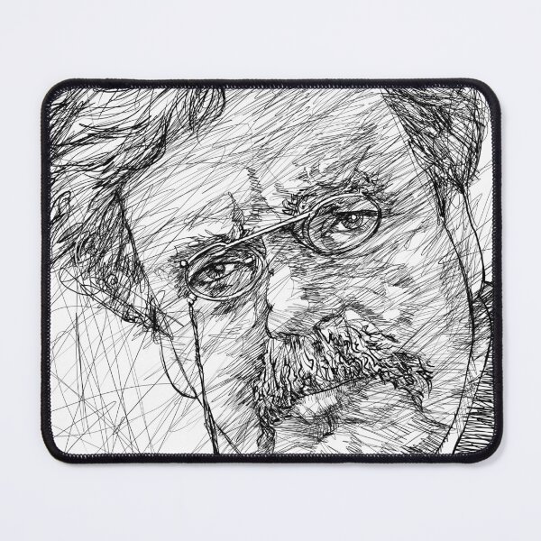 Item preview, G. K. CHESTERTON ink portrait .3 designed and sold by lautir.