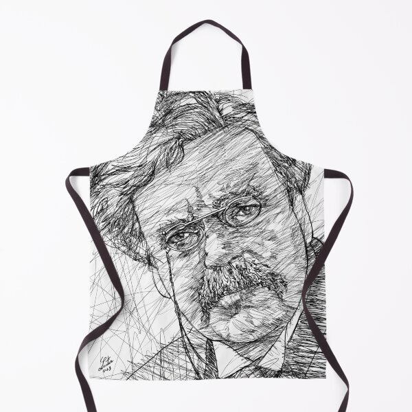 Item preview, G. K. CHESTERTON ink portrait .3 designed and sold by lautir.