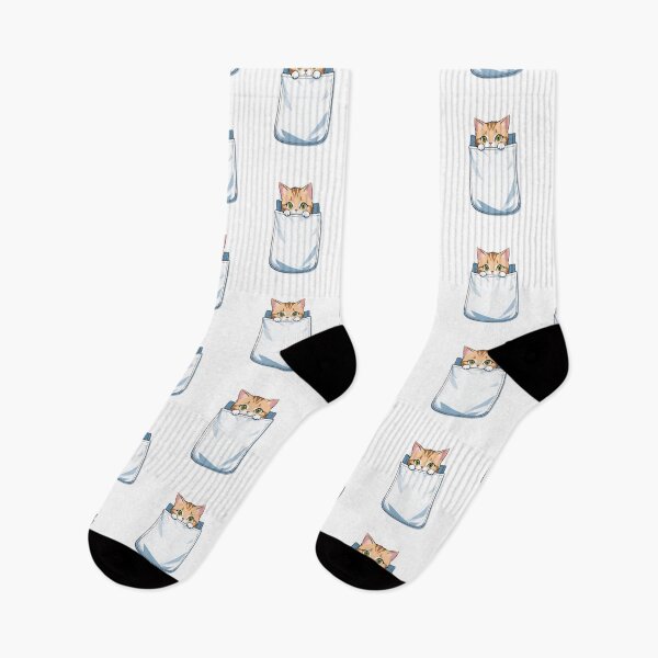 Item preview, Kawaii Cat In My Pocket For Cats Lovers designed and sold by ColorFlick.