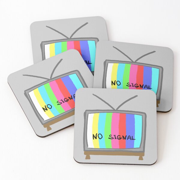 Item preview, Old retro TV with antennas, no signal glitch error on screen designed and sold by hellenjellen.