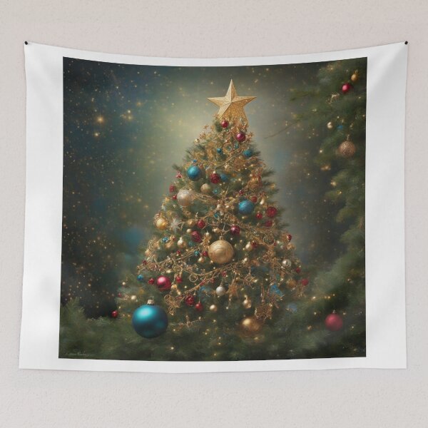 Item preview, Ornate Joy: Captivating Details of a Sparkling Christmas Celebration designed and sold by RedArtG09.
