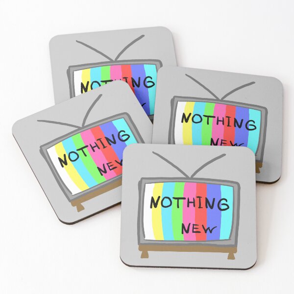 Item preview, Old retro TV with antennas, nothing new glitch error on screen designed and sold by hellenjellen.