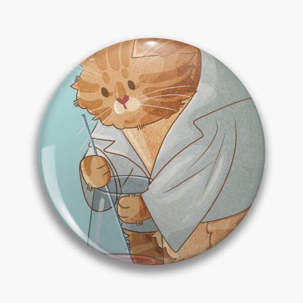 Item preview, Lab Cat - Red Tabby Cat Scientist designed and sold by FelineEmporium.