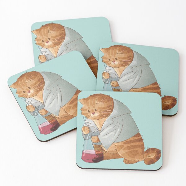 Item preview, Lab Cat - Red Tabby Cat Scientist designed and sold by FelineEmporium.