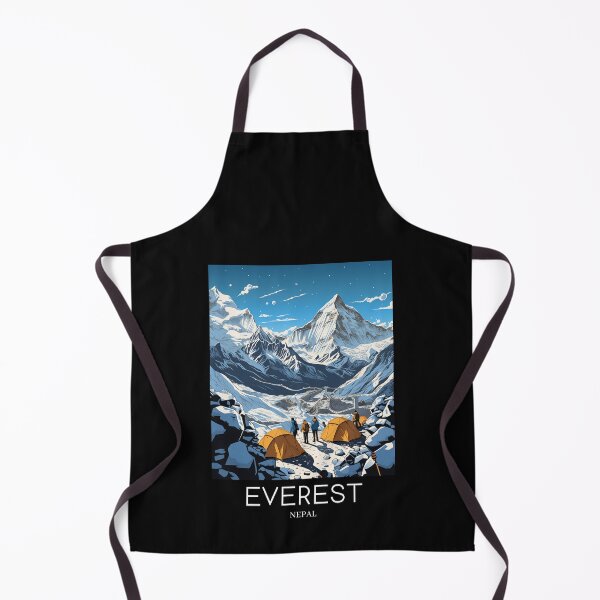 Item preview, A Pop Art Travel Print of Mount Everest - Nepal designed and sold by StudioRedKoala.