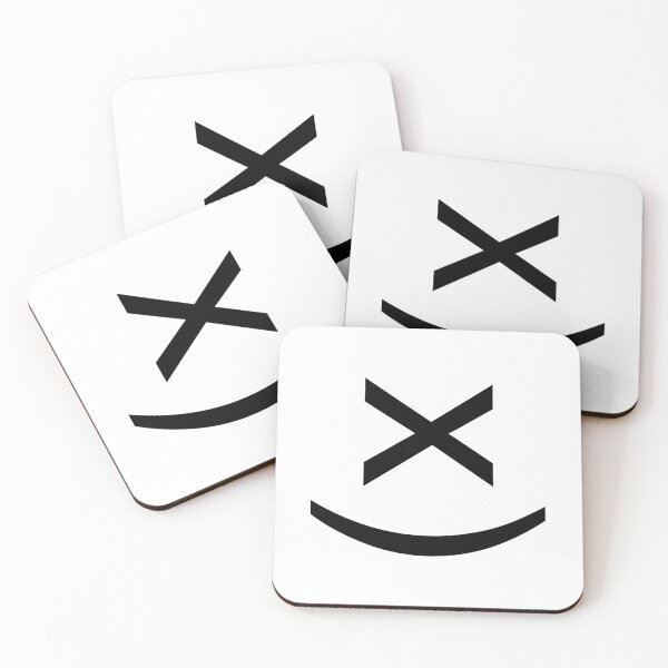 Item preview, Emoticon "x)" vertical direction in black designed and sold by Daikon.