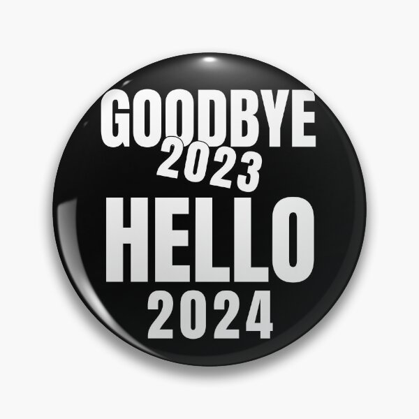 Item preview, Goodbye 2023 Hello 2024 designed and sold by ArtisShops.