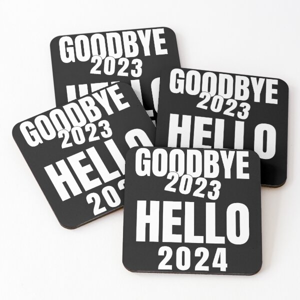 Item preview, Goodbye 2023 Hello 2024 designed and sold by ArtisShops.