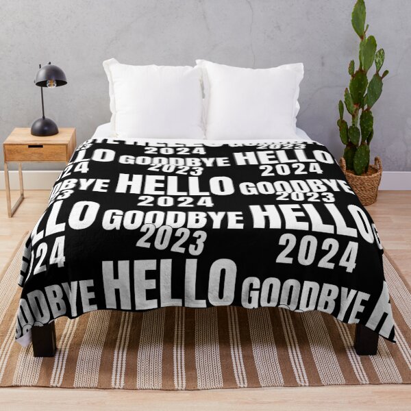 Item preview, Goodbye 2023 Hello 2024 designed and sold by ArtisShops.