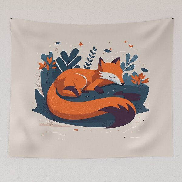 Item preview, Cute Lazy Fox designed and sold by Amir Faysal.