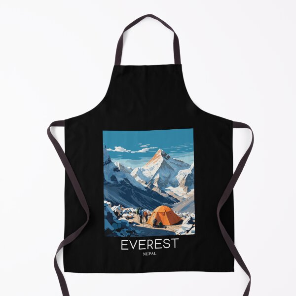 Item preview, A Pop Art Travel Print of Mount Everest - Nepal designed and sold by StudioRedKoala.