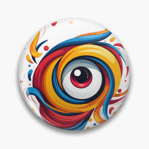 Item preview, colorful big eyes  graphic design , witch  designed and sold by Fernnieskillup.