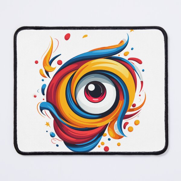 Item preview, colorful big eyes  graphic design , witch  designed and sold by Fernnieskillup.