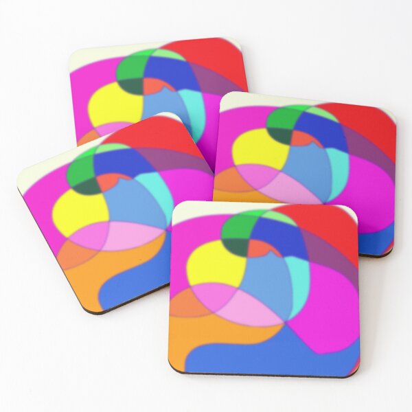Item preview, Abstract Colorful Circle on Bright Background designed and sold by masabo.