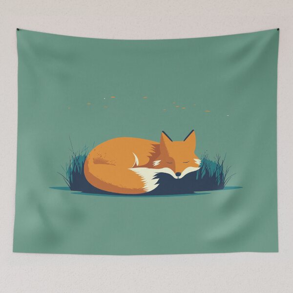 Item preview, Cute Lazy Fox designed and sold by Amir Faysal.