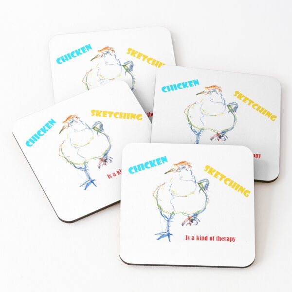 Item preview, Chicken Sketching Therapy 2 designed and sold by soniavandevelde.