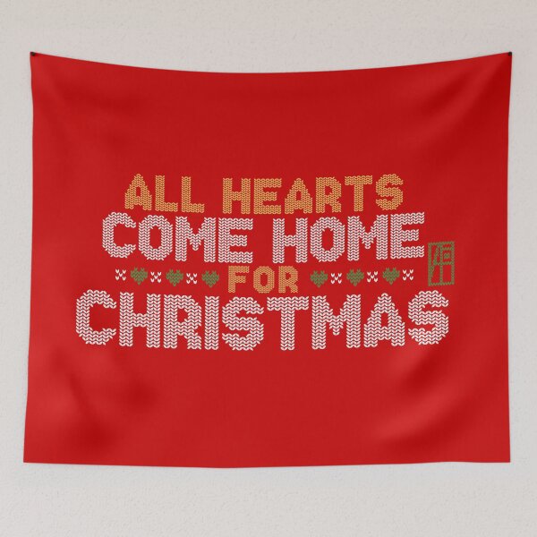 Item preview, All Hearts COME HOME for Christmas - Family Christmas - Xmas designed and sold by ArtProjectShop.