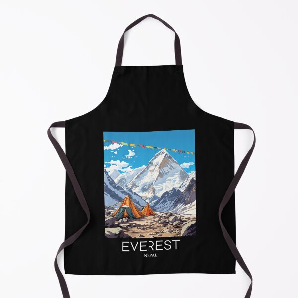 Item preview, A Pop Art Travel Print of Mount Everest - Nepal designed and sold by StudioRedKoala.