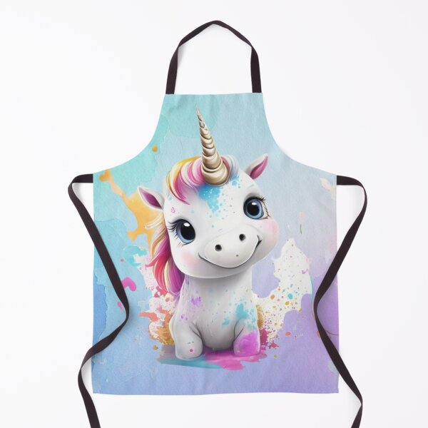 Item preview, Cute Cartoon Baby Unicorn designed and sold by Wolfheartart.