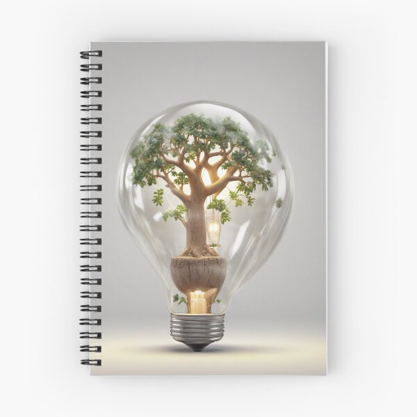 Item preview, Illuminated Oasis: Creative Vector Logo Featuring a Baobab Tree in a Hyper-Realistic Bulb Light Setting designed and sold by RedArtG09.
