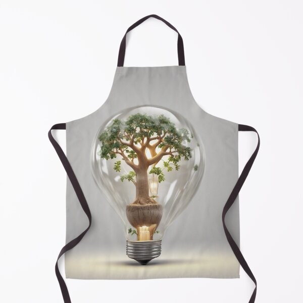 Item preview, Illuminated Oasis: Creative Vector Logo Featuring a Baobab Tree in a Hyper-Realistic Bulb Light Setting designed and sold by RedArtG09.