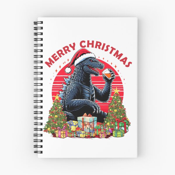 Item preview, godzilla marry christmas  designed and sold by Galactic-Paints.