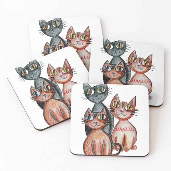 Item preview, Three Cool Cats, One Big Stare designed and sold by Alexandria1928.