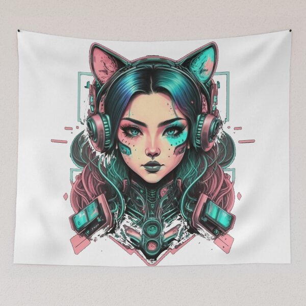 Item preview, CyberPunkGirl designed and sold by Gizabella.
