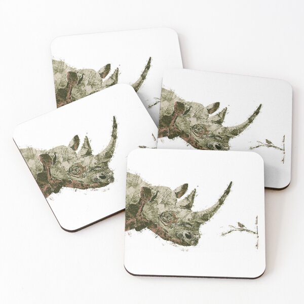 Item preview, Rhinoceros designed and sold by urbanegecko.
