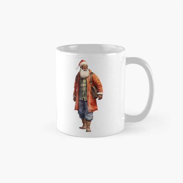 Item preview, African Black Santa Claus designed and sold by citragraphics  ⭐​⭐​⭐​⭐​⭐​.