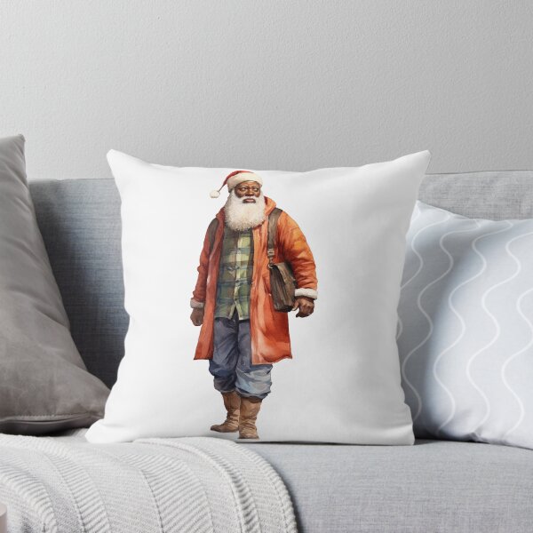 Item preview, African Black Santa Claus designed and sold by citragraphics  ⭐​⭐​⭐​⭐​⭐​.