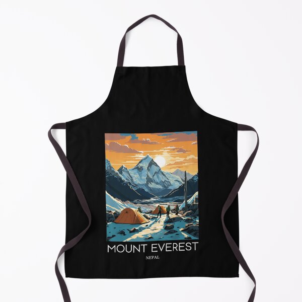 Item preview, A Pop Art Travel Print of Mount Everest - Nepal designed and sold by StudioRedKoala.