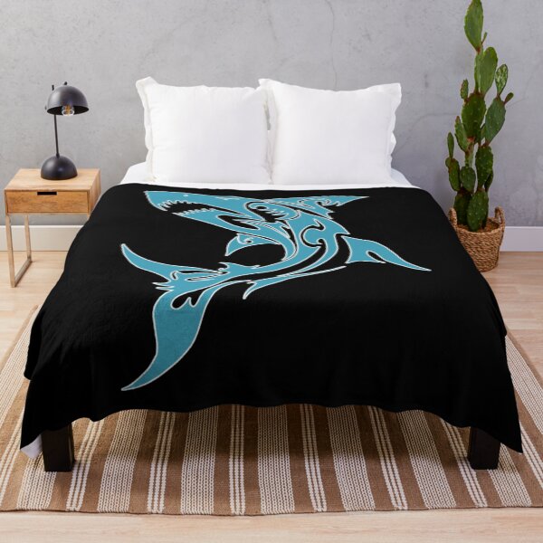 Item preview, Shark Furious Tribal design designed and sold by MINOSDESIGN.