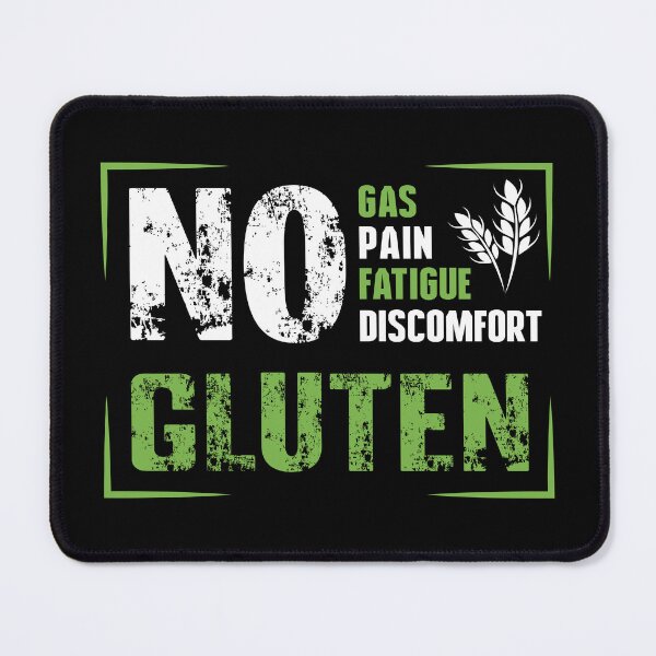 Item preview, "No Gluten" benefits t-shirt designed and sold by MyGluteesFree77.