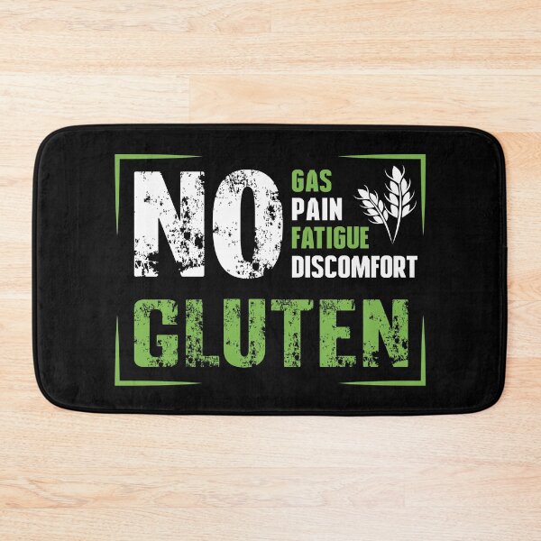 Item preview, "No Gluten" benefits t-shirt designed and sold by MyGluteesFree77.