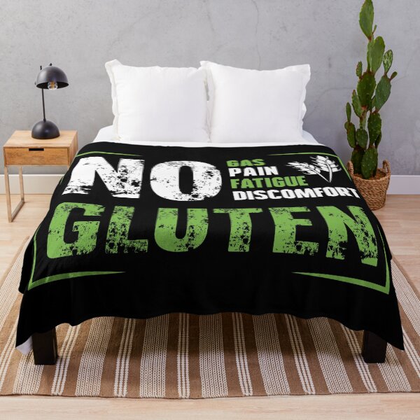 Item preview, "No Gluten" benefits t-shirt designed and sold by MyGluteesFree77.