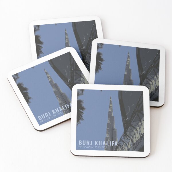 Item preview, Dazzling Dubai Nights: Burj Khalifa Evening Skyline designed and sold by Mundivagant Designs.