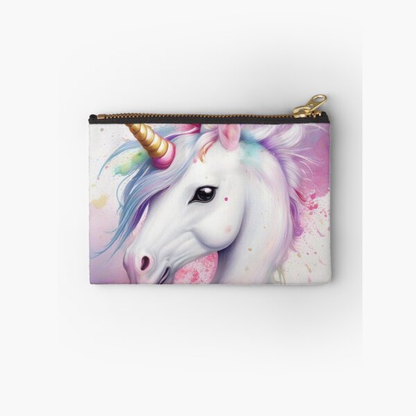 Item preview, Handsome Unicorn on a Splash Paint Background designed and sold by Wolfheartart.