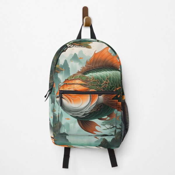 Item preview, Surreal Ancient Chinese Fish - Cool Art designed and sold by joejiing.